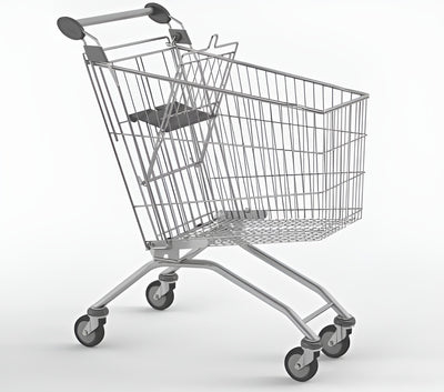 Avant 100 Winkelwagen – 100 Liter Capaciteit met Peuterzitje