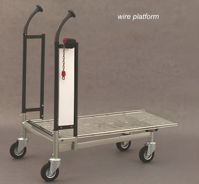 Carry 100 Transportkar – Draadplatformkar voor Zware Ladingen