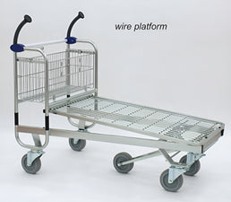 Carry 120M Transportkar – Extra-capaciteit kar met draadplatform