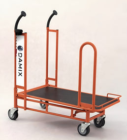 Carry 90 Transportkar – Multiplex Platform met Roltrap-Compatibele Wielen