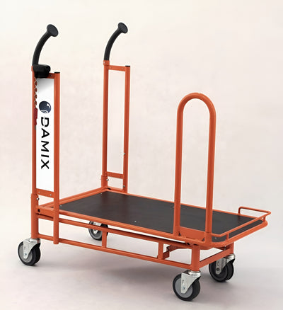 Carry 90 Transportkar – Multiplex Platform met Roltrap-Compatibele Wielen