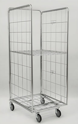 Vouwcontainer WMS 1800x810x750 – Inklapbare Rolkooi voor Ruimtebesparende Opslag