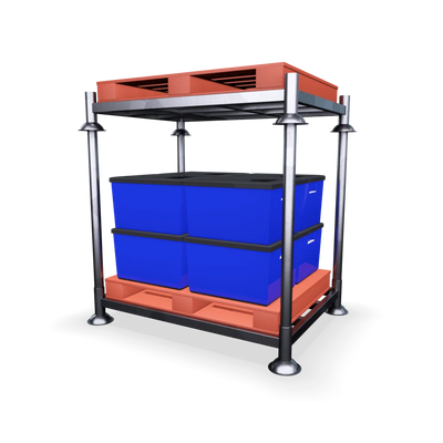 Middelzware zware palletstellingen