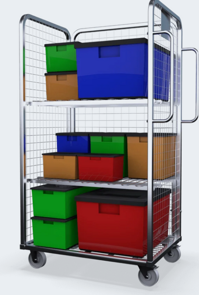 Driezijdige Goederenverzameltrolley - AB Range