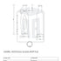 100ml Seviglia Glazen Fles