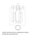 250ml Water/Sap/Limonade Swing-Stopper Glazen Fles