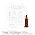 500ml JAC Amber Bier Glazen Fles