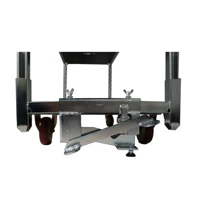 Rem voor Deense Plantentrolley – Gegalvaniseerd, Voetbediend, 400kg Capaciteit