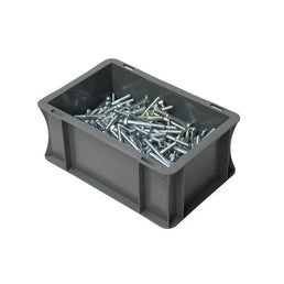 Euro Stacking Box – 300x200x120mm – 5L Capaciteit – Versterkte Bodem