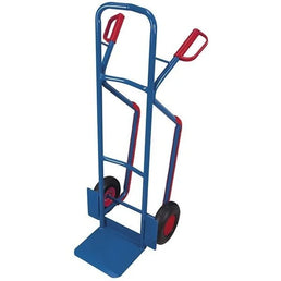 Stalen Handtruck – 550x615x1305mm – 250kg Capaciteit, Pneumatische Banden