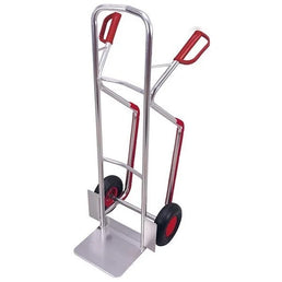 Aluminium Handtruck – 570x615x1300mm – 200kg Capaciteit, Pneumatische Banden