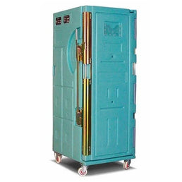 Isothermische Rolcontainer – 563L Capaciteit – 715x810x1900mm – EPDM Behuizing met PU Isolatie