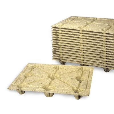 Presswood Standaard Pallet – 1200x1000x135mm – 9 Voeten – Draagvermogen 900kg
