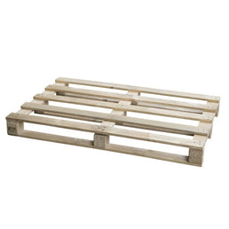Used Single-Use Light Wooden Pallet – 1200x800mm – 5-Board Deck