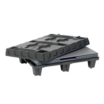 Foldable Pallet Box – 820x620x635mm – 201L – Heavy-Duty with Thick Walls