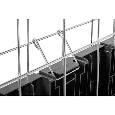 2-zijdige nestbare rolcontainer 804x680x1695mm – Vouwbare basis, 500kg capaciteit