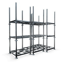 Kleine zware palletstellingen