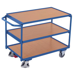 Table Trolley – 1175x625x850mm – 3 Shelves – Light Duty – 250kg Capacity