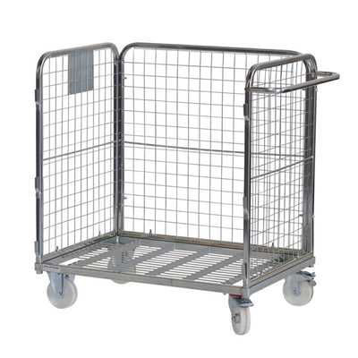 Driezijdige compacte goederenpickwagen