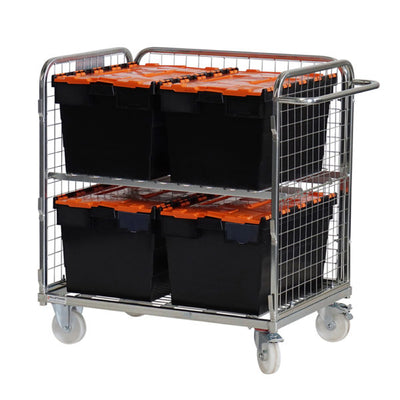 Driezijdige Compacte Goederen Pickwagen