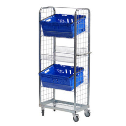 Twee-zijdig, multifunctioneel, display- en goederenpickwagen