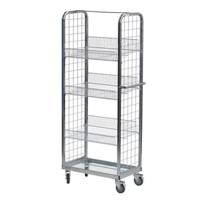 Twee-zijdig, multifunctioneel, display- en goederenpickwagen