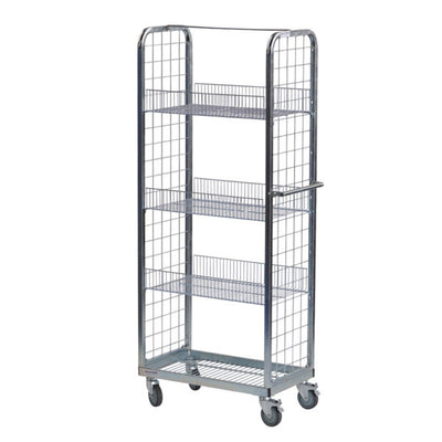 Twee-zijdige, multifunctionele, display- en goederenpickwagen
