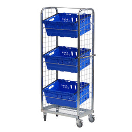 Multi-gebruiks-, display- en merchandise-pickingkar