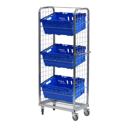 Multi-gebruiks-, display- en merchandise-pickingkar