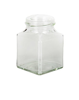 200ml Vierkante Glazen Pot