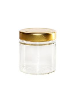 212ml Cilindrische Diepe Twist Off Glazen Pot