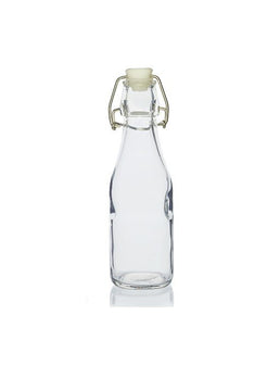 250ml Water/Sap/Limonade Swing-Stopper Glazen Fles
