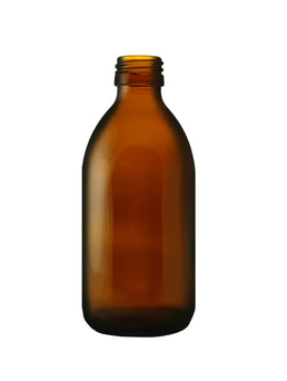 250ml Amber Alpha Glazen Fles