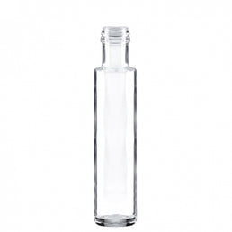 250ml Heldere Glazen Dorica Olie Fles (Schroefhals)