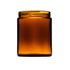 60ml Amberkleurige Glazen Lage Pot