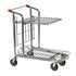 Nestbare voorraadwagen met opvouwbare plank