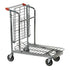 Nestbare voorraadwagen met opvouwbare plank