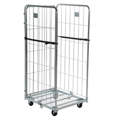 Driezijdige Demontabele Rolcontainer