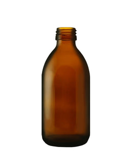 300ml Amber Alpha Glazen Fles