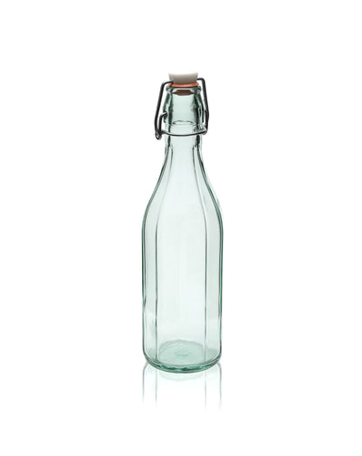 750ml Gefacetteerde Costolata Fles met Schommelstopper