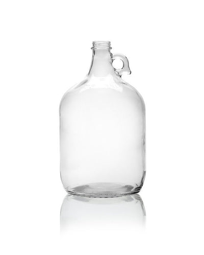 1 Gallon (128oz) Heldere Glazen Flagon Growler met Handvat