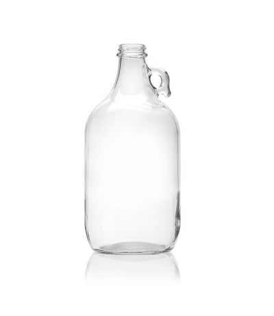 0,5 Gallon (64oz) Heldere Glazen Flagon Growler met Handvat