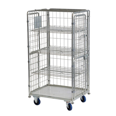 Vierzijdige wasgoedrolpallet