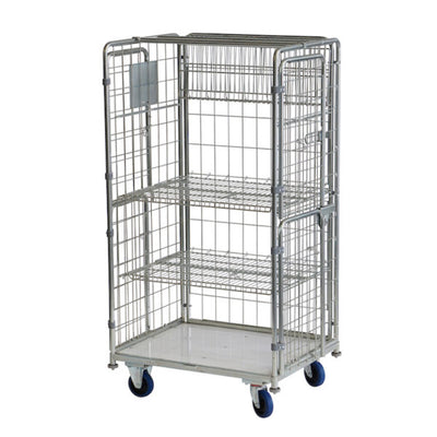 Vierzijdige wasgoedrolpallet