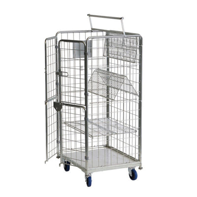 Vierzijdige wasgoedrolpallet