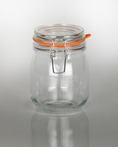 750ml Kilnclip Glazen Pot