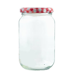378ml (1lb) Glazen Jam Pot