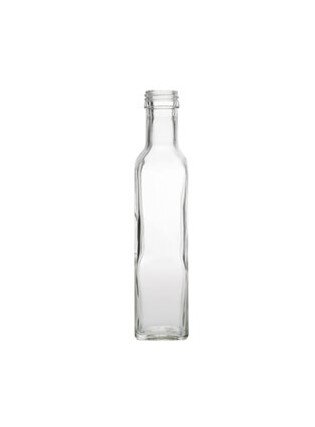 250ml Witte Flint Glazen Marasca Olijfolie Fles (Schroefhals)
