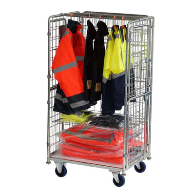 Vierzijdige wasrolpallet