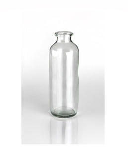 473ml (16oz) Traditionele Glazen Olie Fles (Kurkopener)